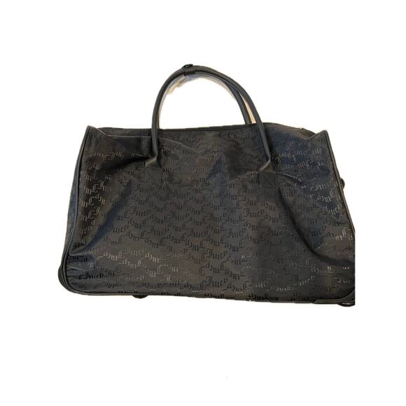 Juicy Couture Soft Shell Spinner Roller 22"x15"x8" Tote - Picture 4 of 9